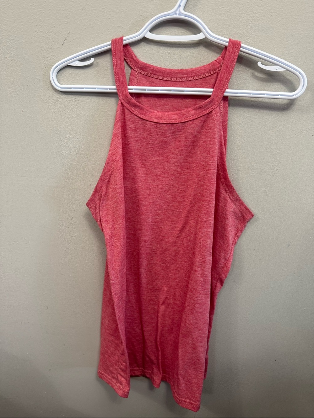🔥2 for $10🔥 Women’s High-Neck Red Tank Top Large